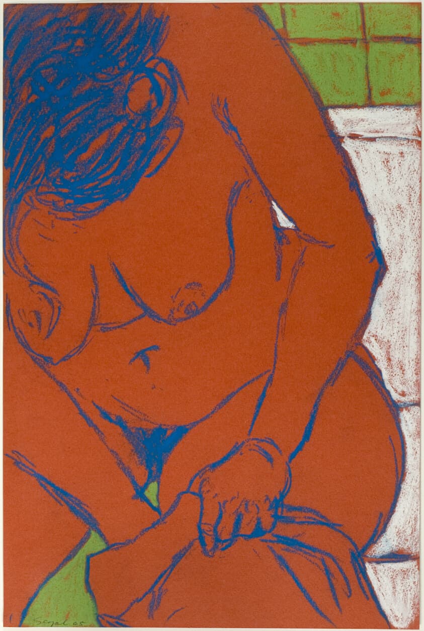Seated Female Nude — George Segal