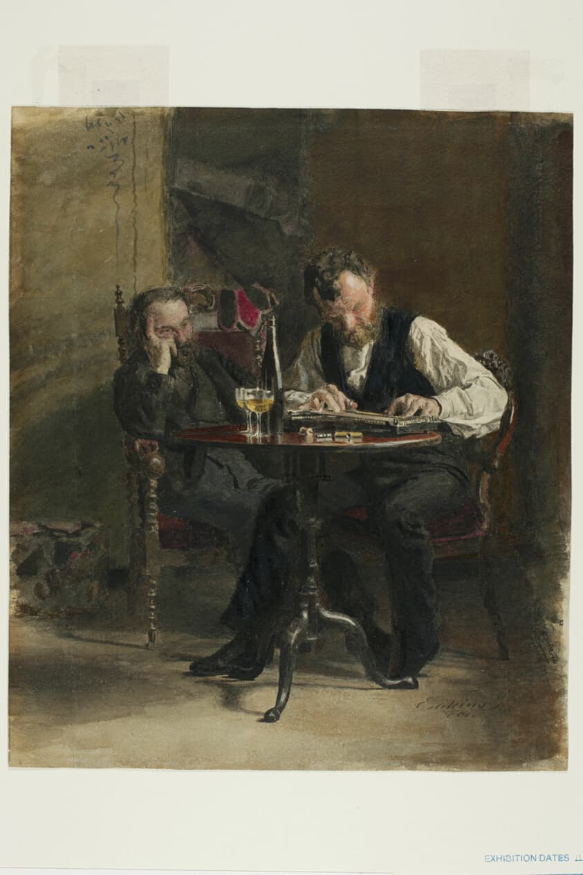The Zither Player — Thomas Eakins