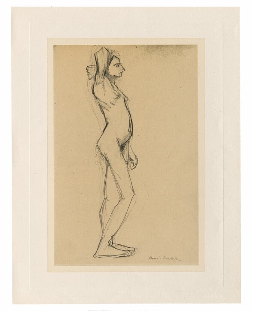 Nude in Profile — Henri Matisse
