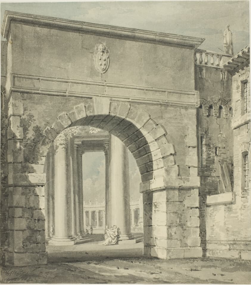St. Peter’s Seen Through the Porta Angelica — Joseph Mallord William Turner
