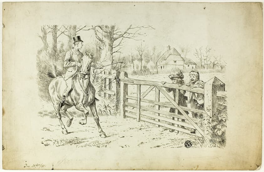 The Barrier is Closed — Francis Arthur Fraser