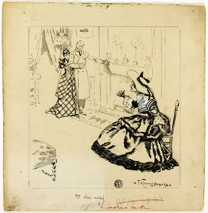 The Aunt — Frederick Henry Townsend