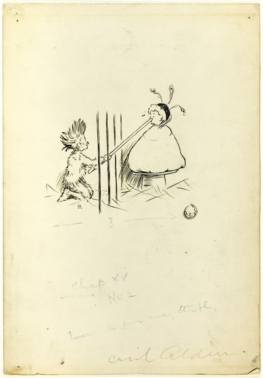 He Drove Away th[e] Fly — Cecil Charles Windsor Aldin
