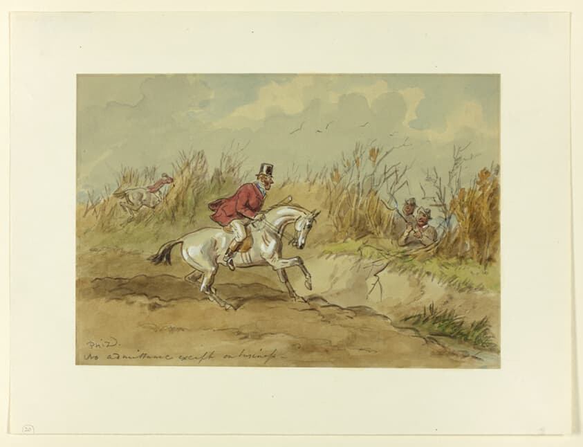 No Admittance Except on Business — Hablot Knight Browne