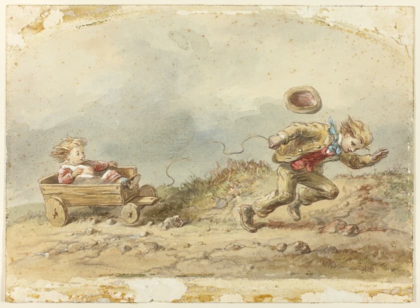 The Broken Cart-Rope — Hablot Knight Browne
