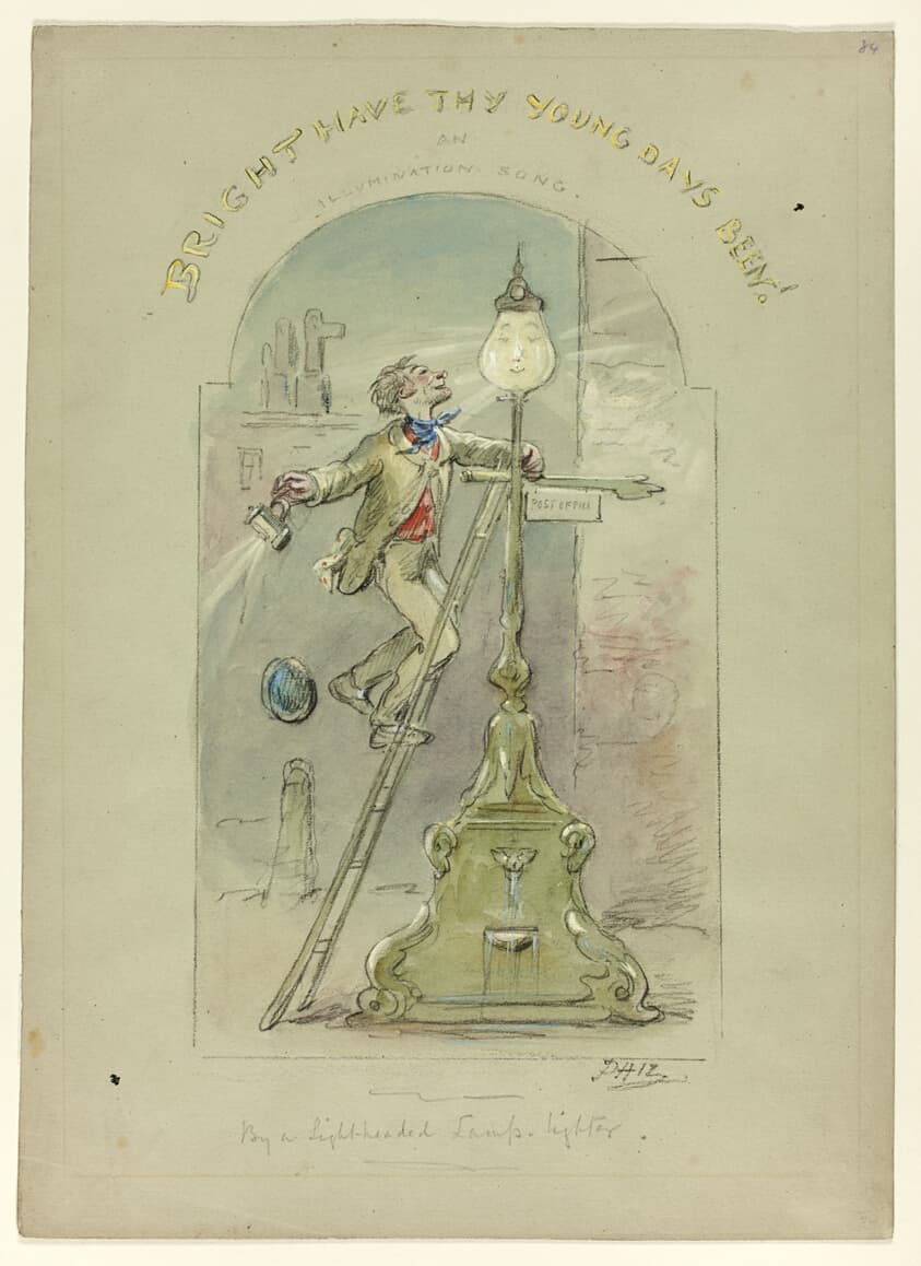 Bright Have Thy Young Days Been! — Hablot Knight Browne