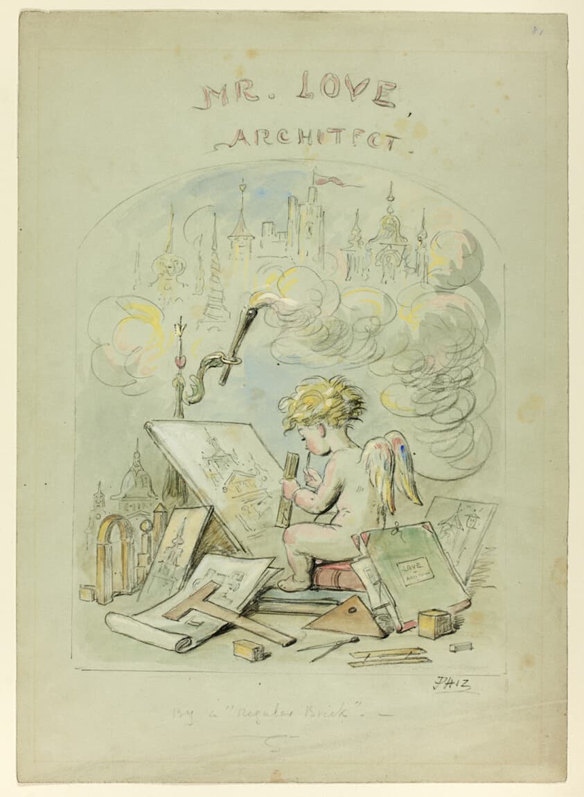 Mr. Love, Architect — Hablot Knight Browne
