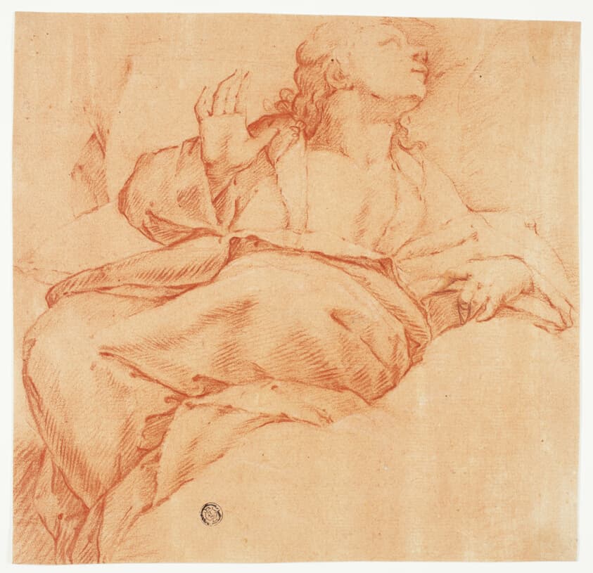 Evangelist Looking Upward — Luca Giordano