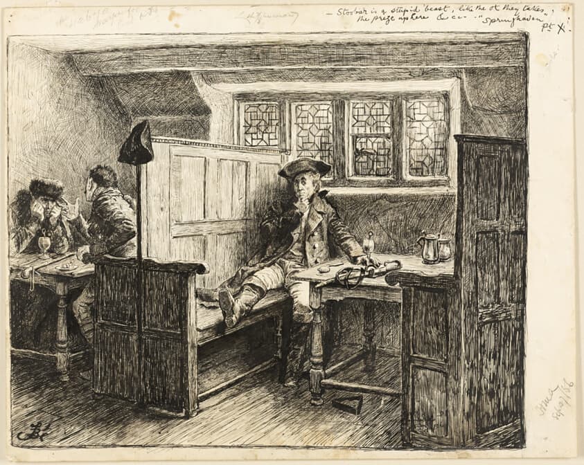 The Eavesdropper — Frederick Barnard