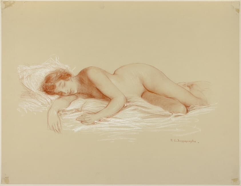 Nude Woman Reclining No. 1 — Ernest Bonnencontre