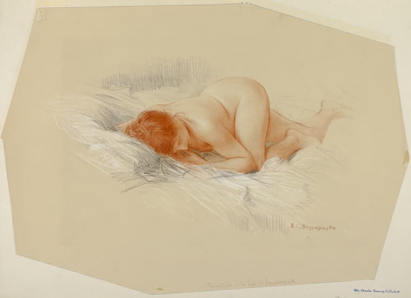 Nude Woman Reclining No. 3 — Ernest Bonnencontre