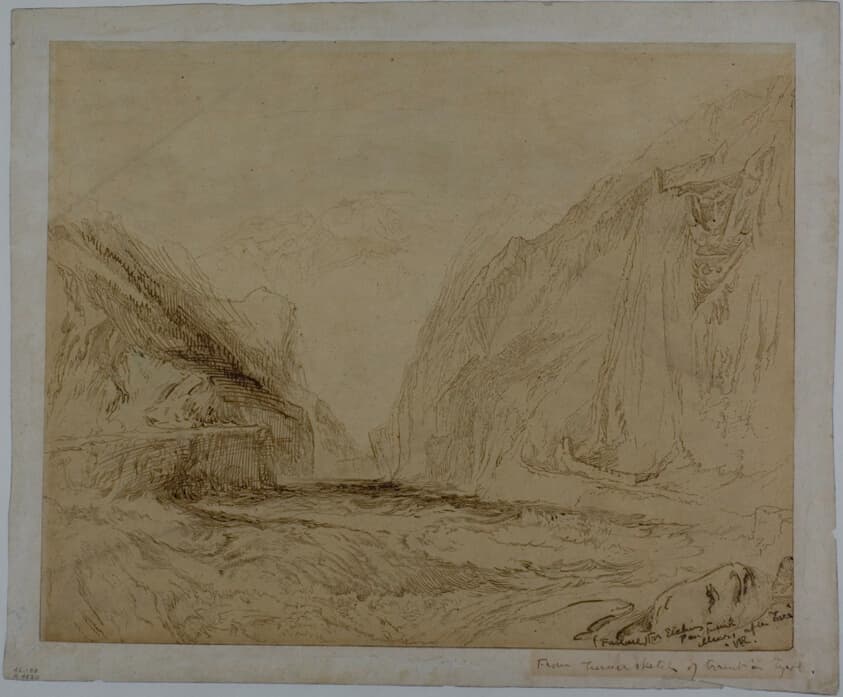 Torrent in Tyrol — John Ruskin