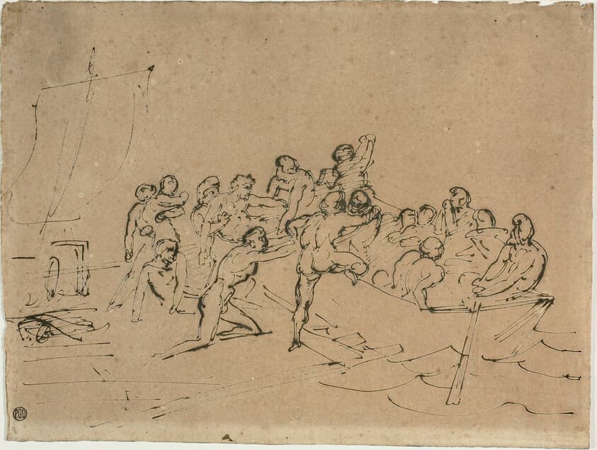 The Rescue of the Survivors of the Raft of the Medusa — Jean Louis André Théodore Géricault