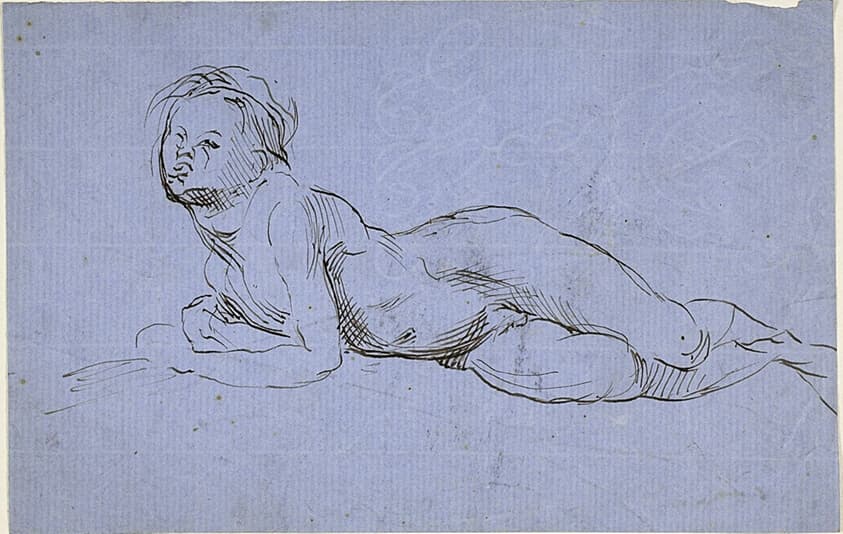 Young Boy Reclining — Jean Baptiste Carpeaux