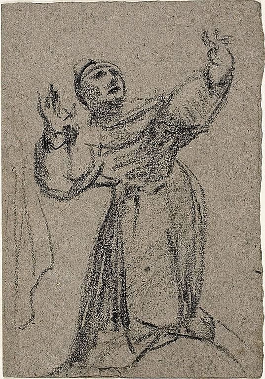 Kneeling Figure with Arms Raised — Jean Baptiste Carpeaux