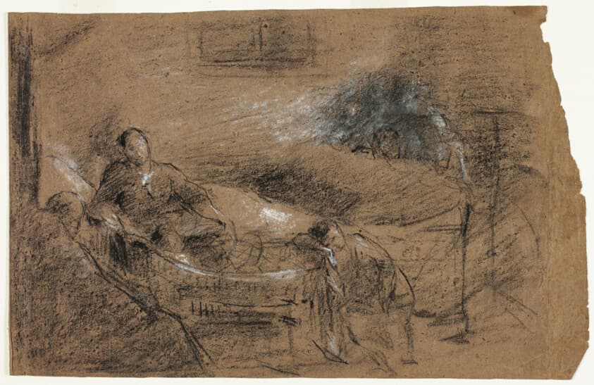 Deathbed Scene — Jean Baptiste Carpeaux