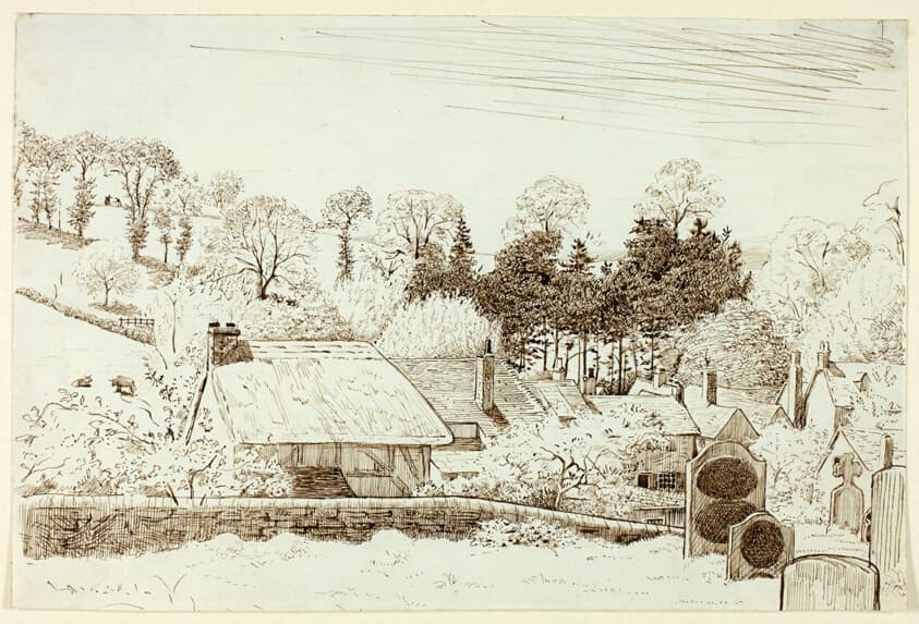 Churchyard — Henry Stacy Marks