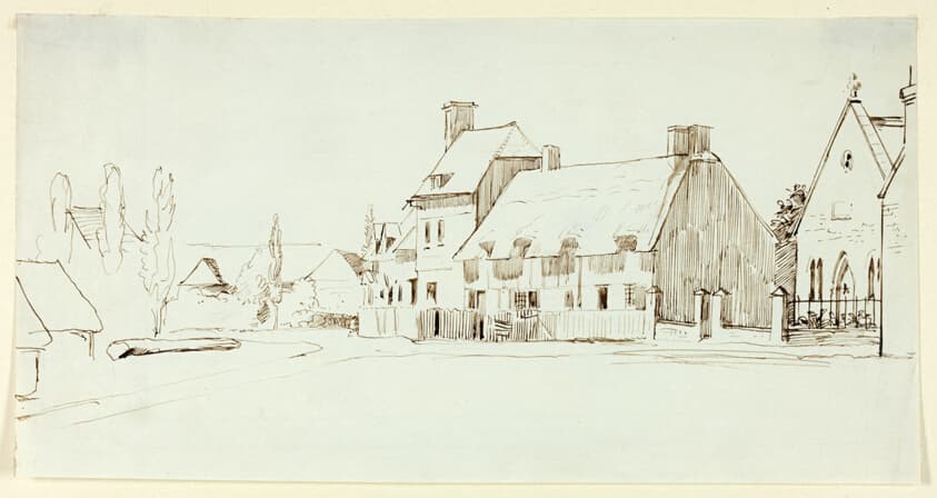 The Village Church — Henry Stacy Marks