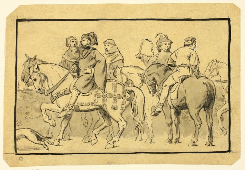 Canterbury Pilgrims — Henry Stacy Marks