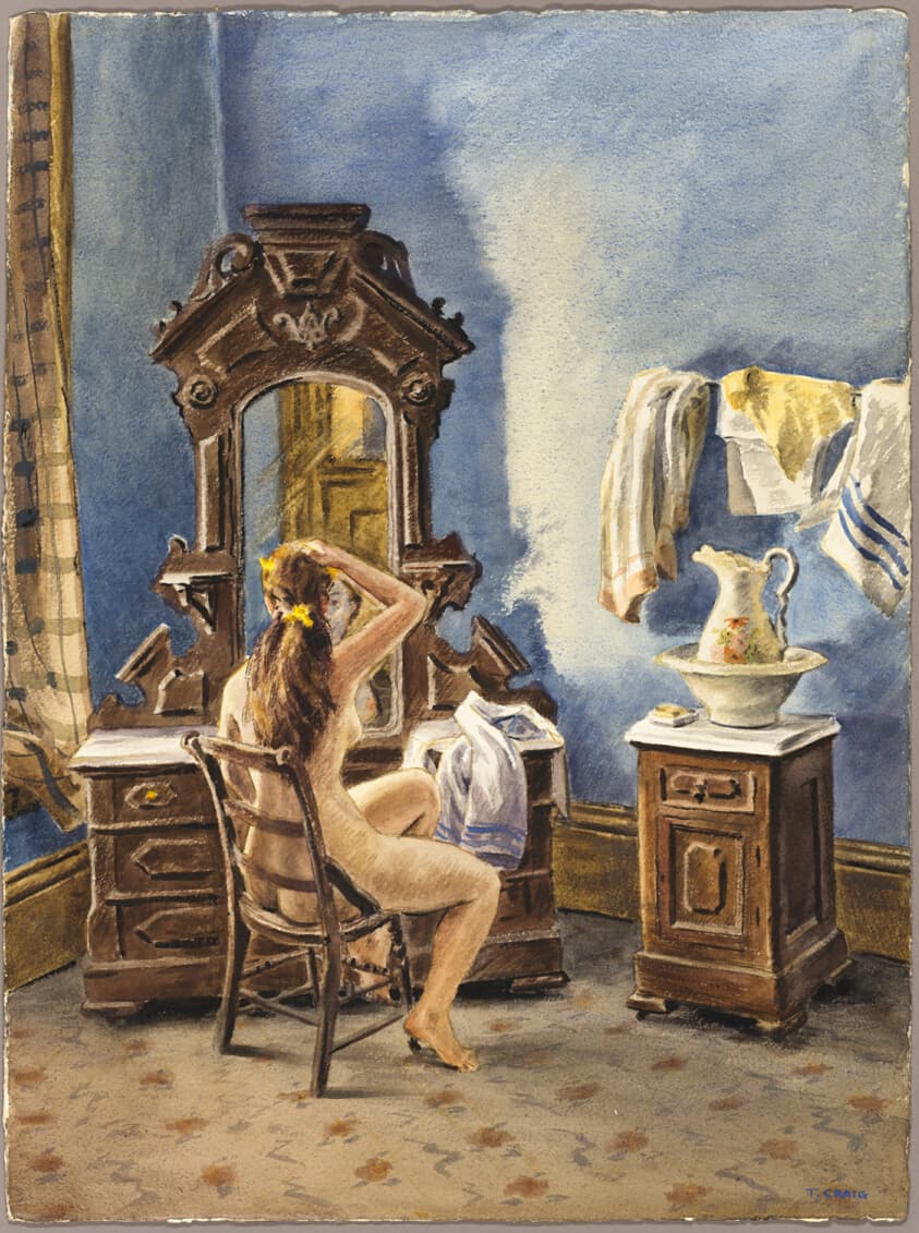 Room 18, Virginia City, (Molinelli House) — Thomas Craig