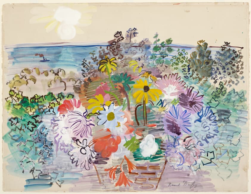 Basket of Flowers — Raoul Dufy
