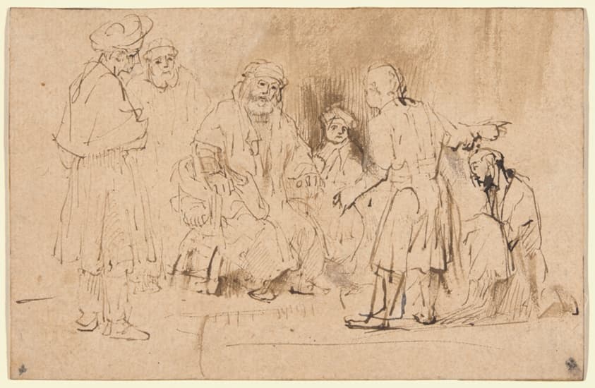 Jacob Shown Joseph’s Blood-Stained Coat — Aert de Gelder