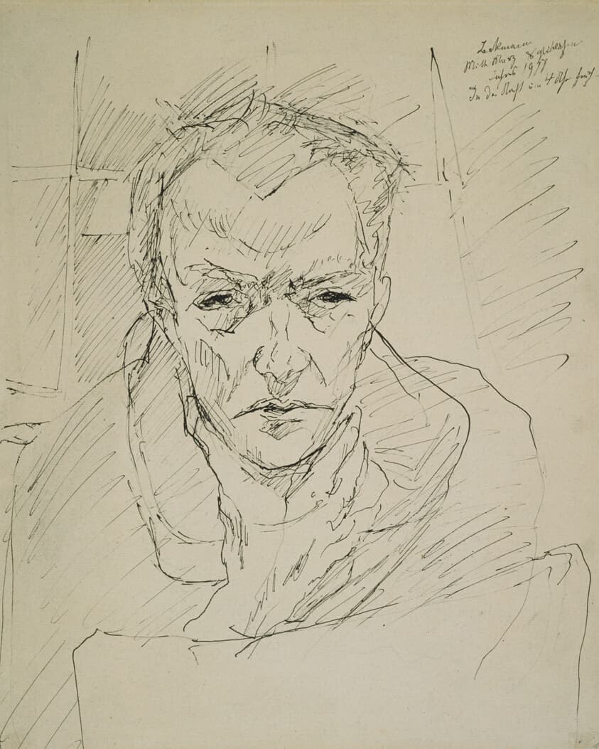 Self-Portrait — Max Beckmann