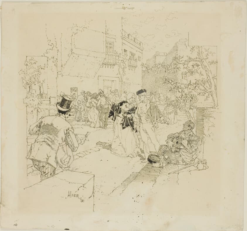 Street Scene — Daniel Urrabieta Vierge