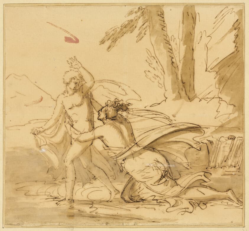 Joseph and Patiphar's Wife — Benjamin West