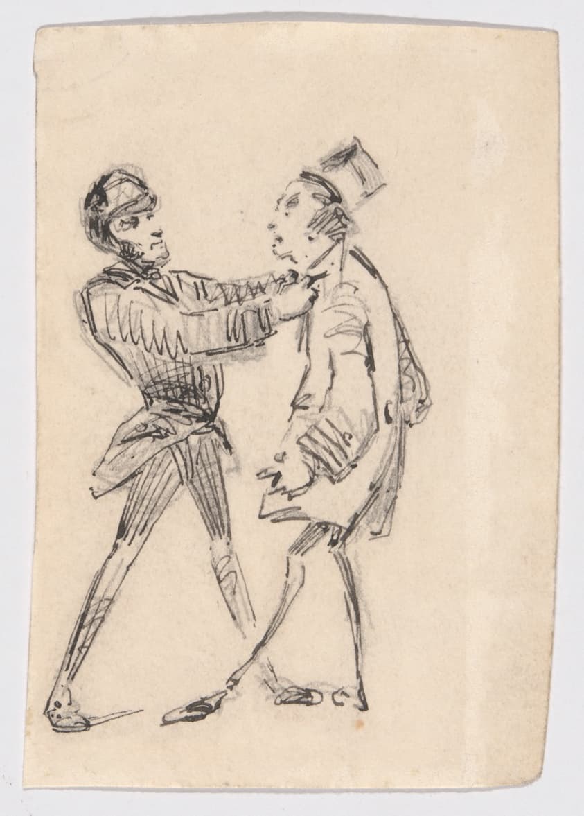 Policeman and Citizen — James McNeill Whistler