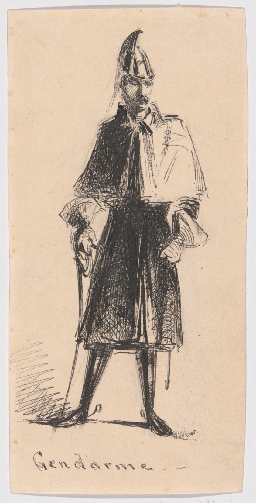 Gendarme — James McNeill Whistler