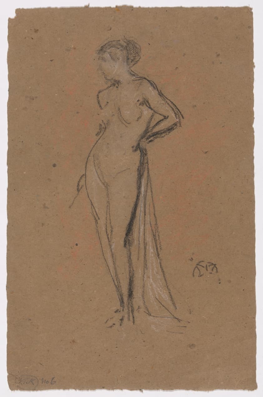 A Nude Figure — James McNeill Whistler