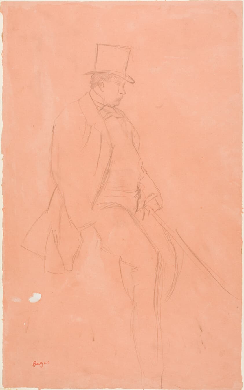 Gentleman Rider — Edgar Degas
