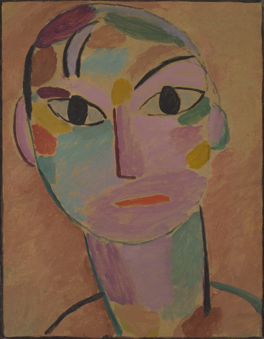 Mystical Head: Andrej — Alexei Jawlensky