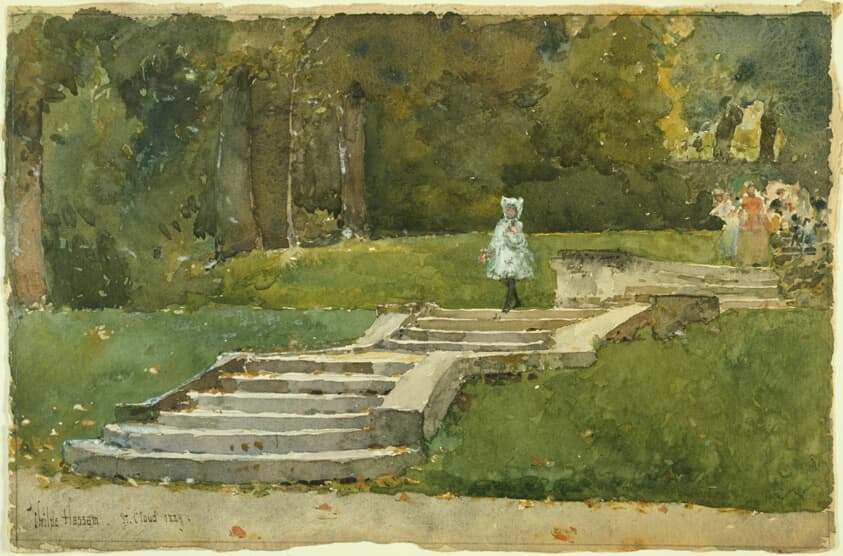 Saint-Cloud — Childe Hassam