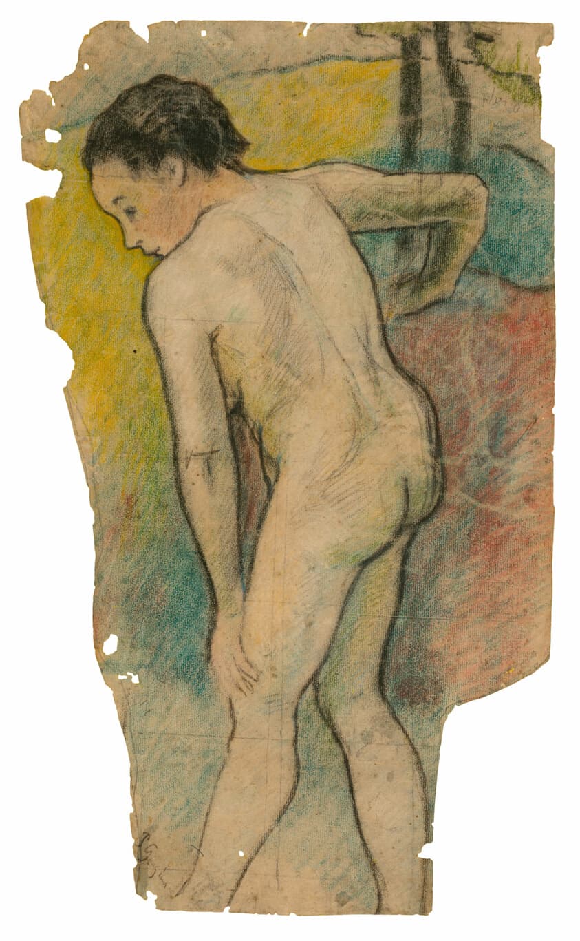 Breton Bather — Paul Gauguin