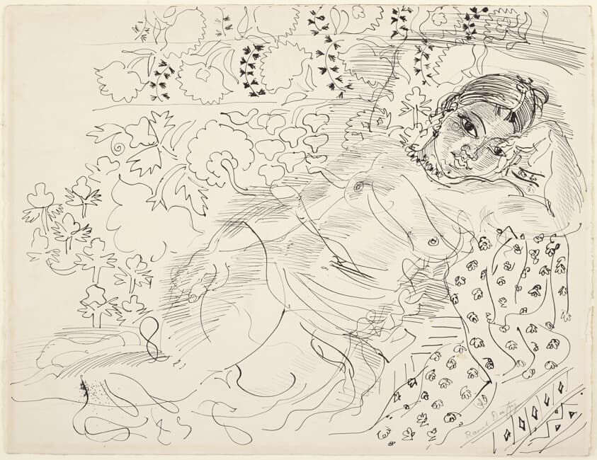 Persian Model — Raoul Dufy