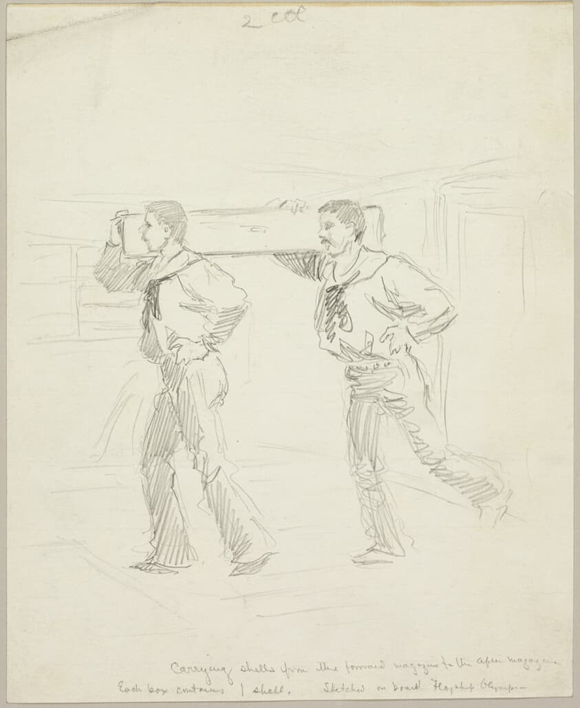 Carrying Shells: Just Before the Battle of Manila — John Tinney McCutcheon