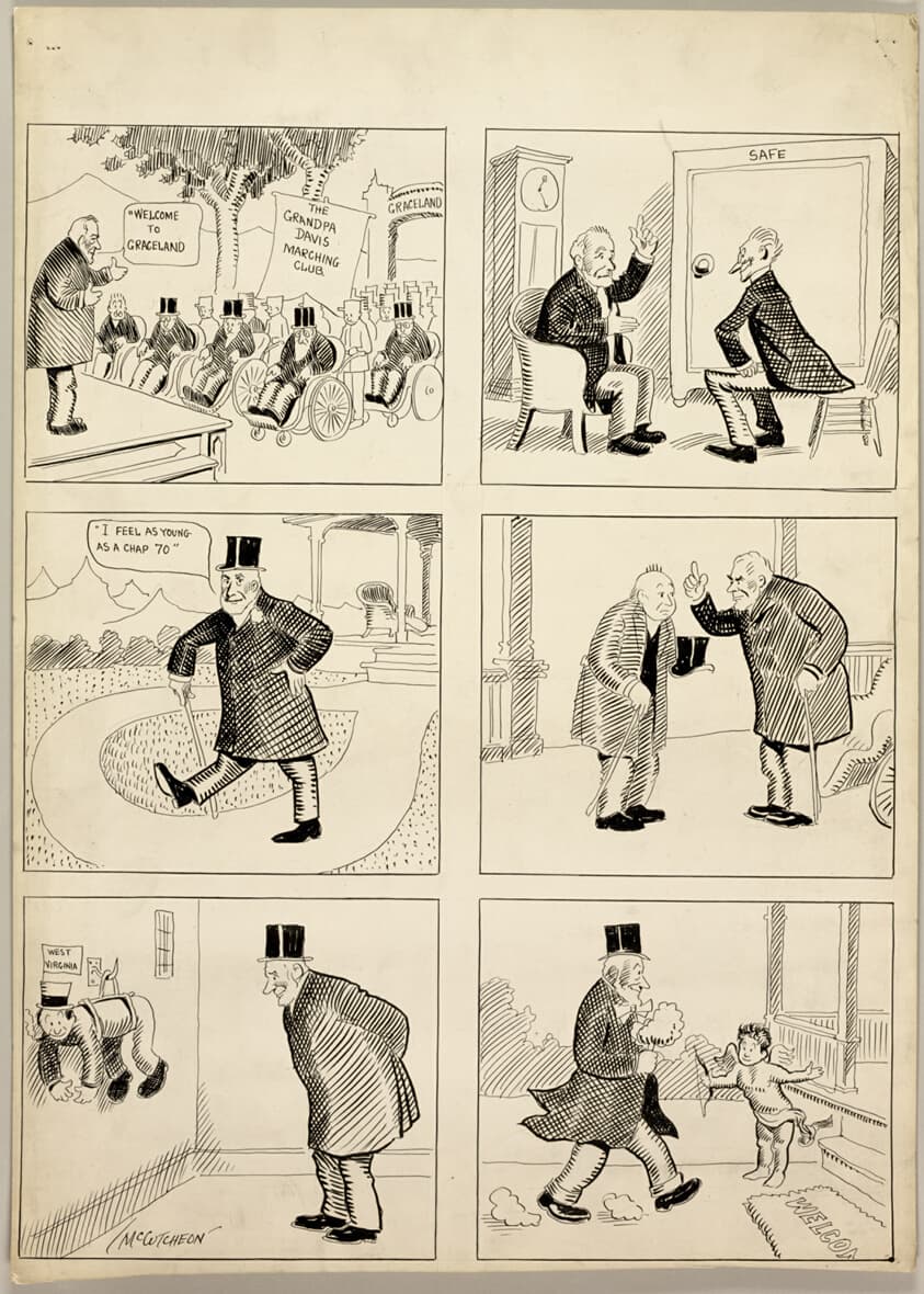 The Daily Doings of Granddaddy Davis — John Tinney McCutcheon
