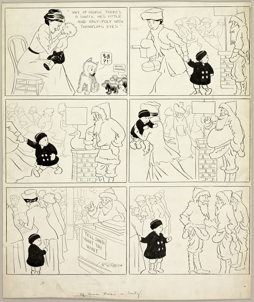 Of Course There's a Santy! — John Tinney McCutcheon
