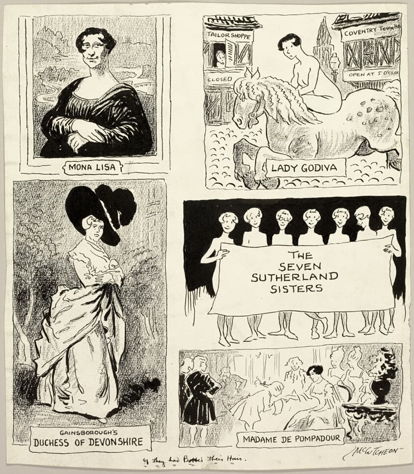 If They Had Bobbed Their Hair — John Tinney McCutcheon