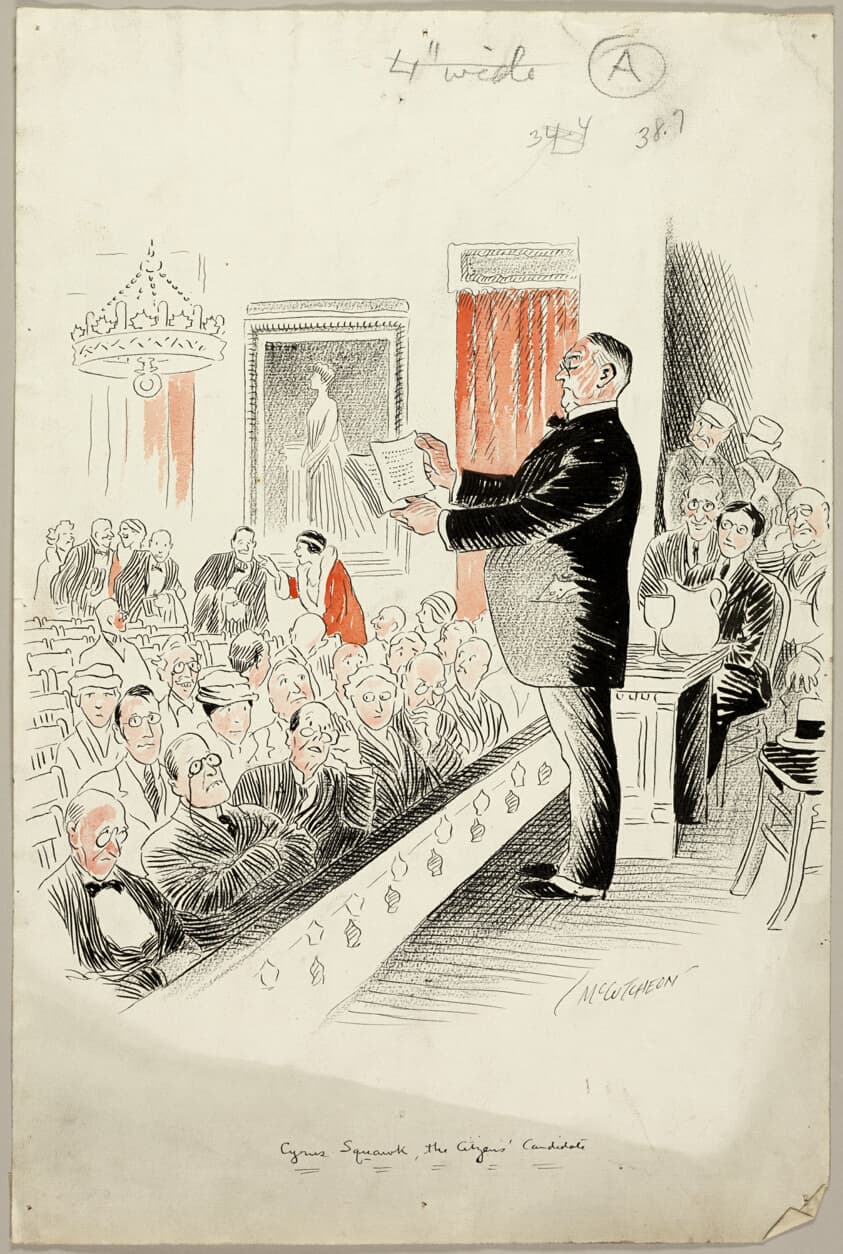 Cyrus Squawk The Citizens's Candidate — John Tinney McCutcheon