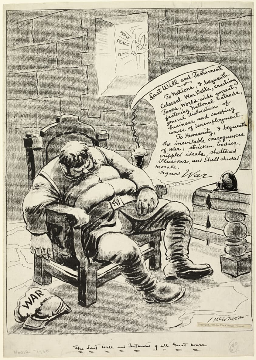 The Last Will and Testament of all Great Wars — John Tinney McCutcheon