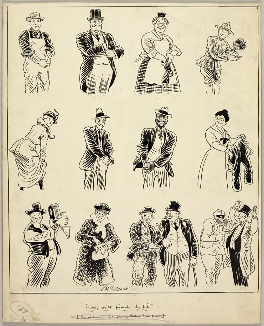 Sure, We'll Finish the Job! — John Tinney McCutcheon