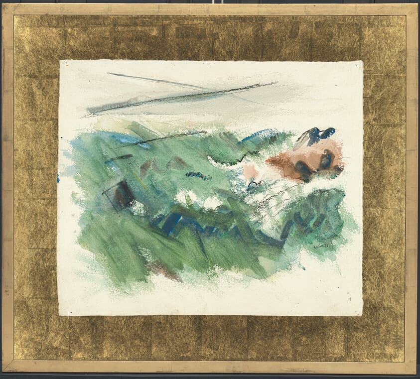 The Green Sea – Movement – Stonington, Maine — John Marin