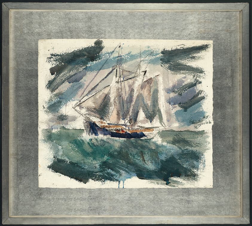 Headed for Boston — John Marin