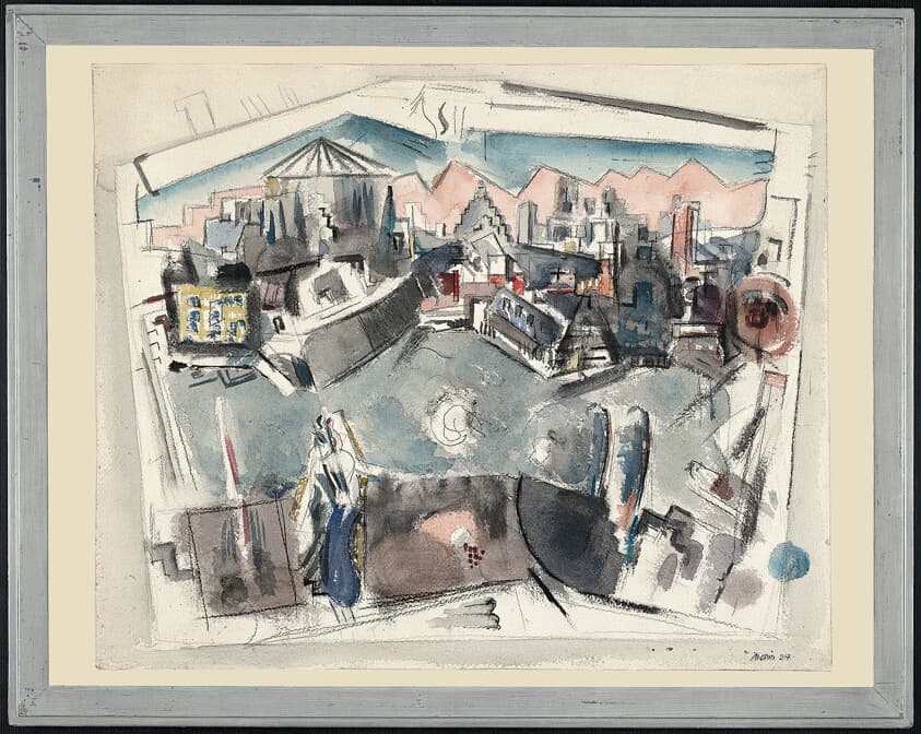 West Forty-Second Street from Ferryboat — John Marin