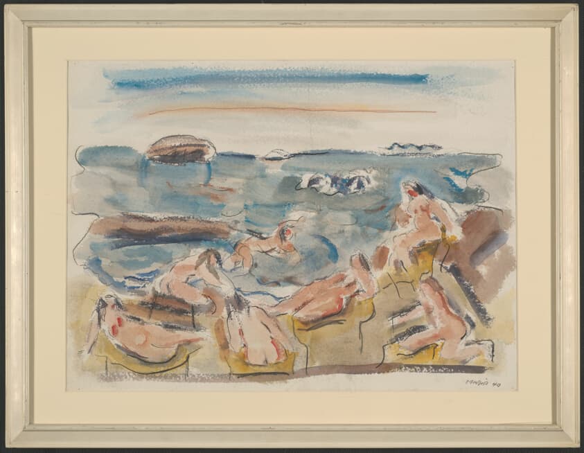 Nudes in Sea — John Marin