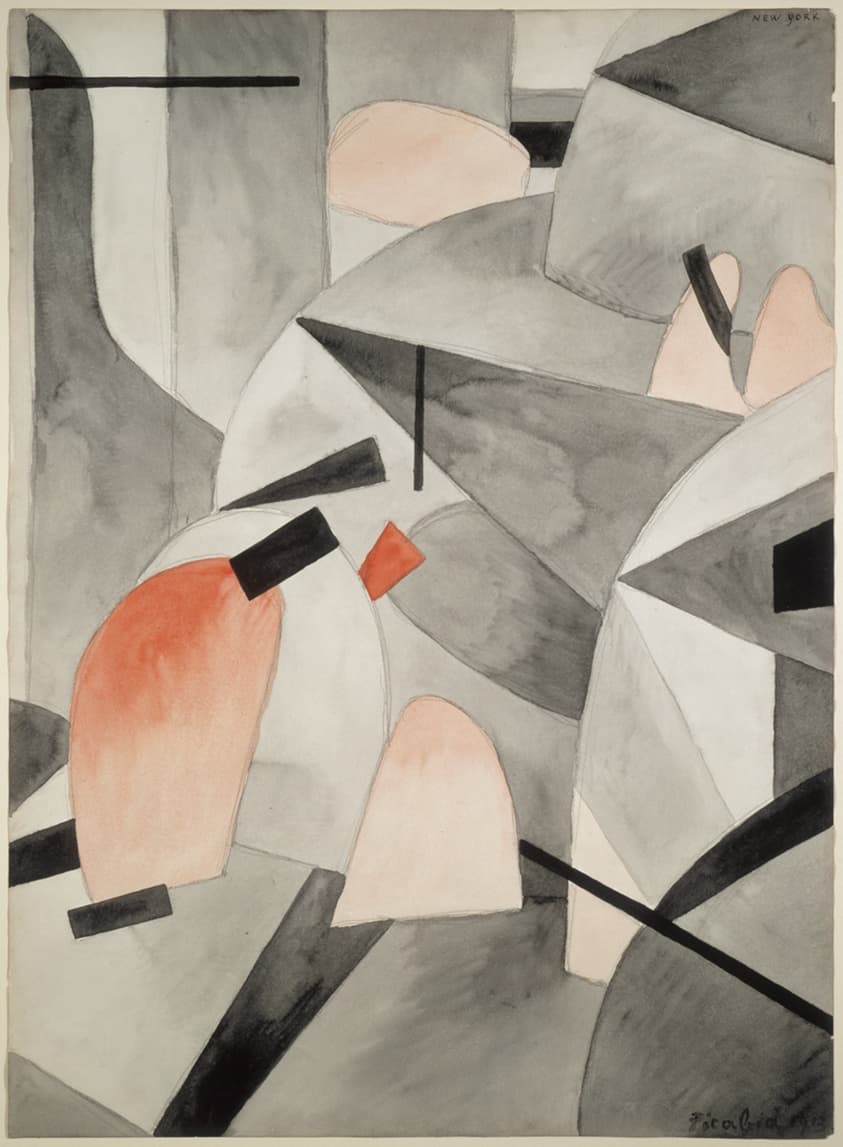 Entrance to New York — Francis Picabia