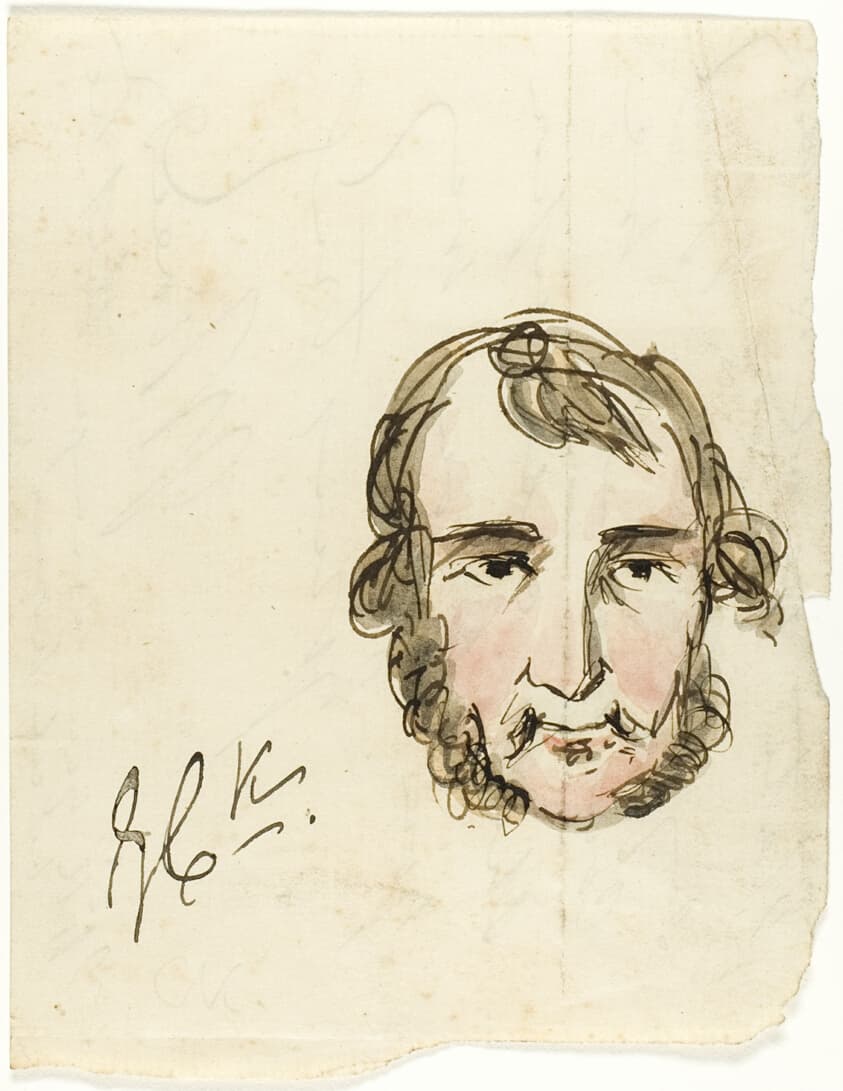 Self-Portrait — George Cruikshank